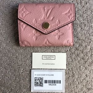 Authentic Louis Vuitton Zoe Wallet